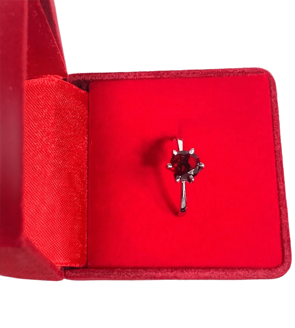 Anel de noivado ouro nacional