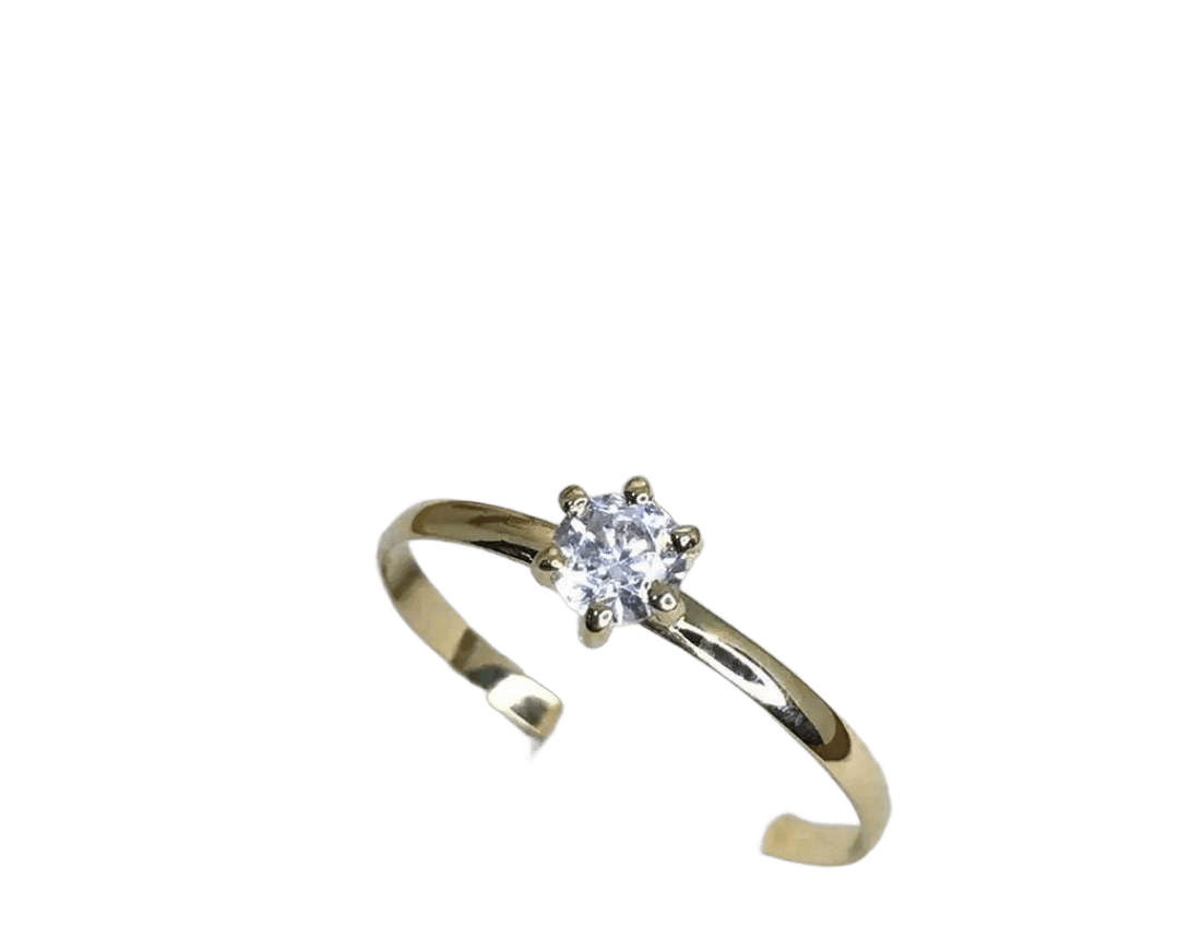 Anel de noivado ouro SA